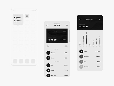 bank app concept