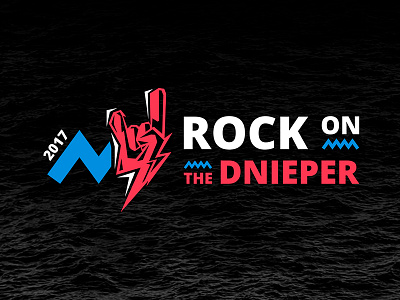 Rock on the Dnieper | Brand Identity brand branding design graphic identity logo vector