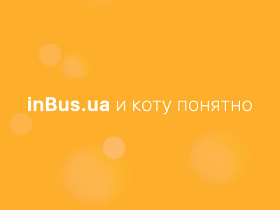 inBus.ua video advertising advertising animation brand branding cat design motion video