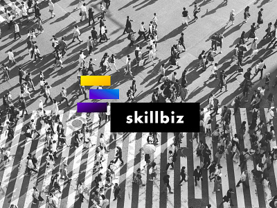 Skillbiz Brand Identity Design advertising brand branding design graphic icon identity illustration logo typography vector