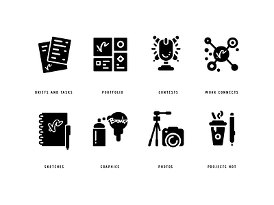 V2 graphics designer digital icon iconset logo photo portfolio projects sign tool toolkit vibes