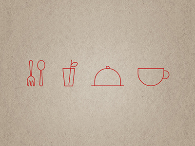 Icons for menu