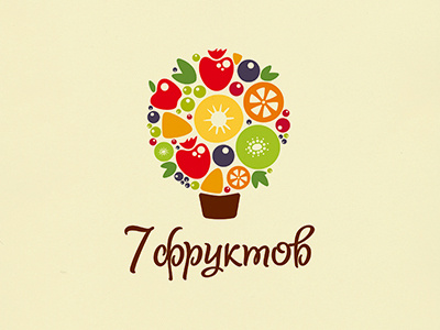 Fruity Logo bouquet date fruit logo moment service