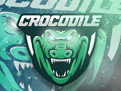 CROCODILE MASCOT LOGO GAMING branding csgo dota dota2 esport gaming gaming logo logo mascot twitch