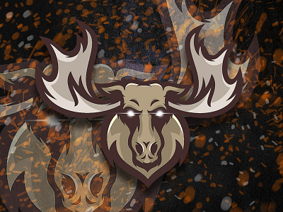 MOOSE MASCOT LOGO GAMING branding csgo dota dota2 esport gaming gaming logo logo mascot twitch