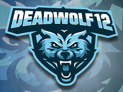 WOLF MASCOT LOGO DESIGN branding csgo dota dota2 esport gaming gaming logo logo mascot twitch