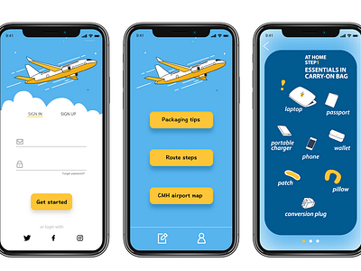 Airport map app