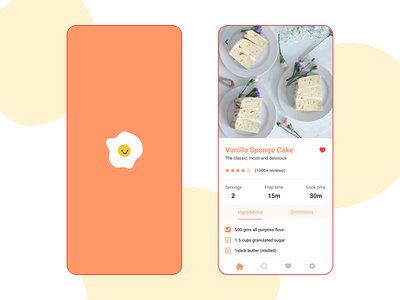 Daily UI  #3 Recipe UI