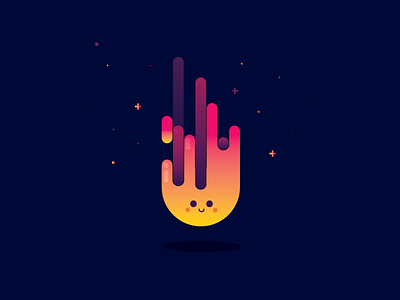 Day 6 Fire 100daychallenge dribbble fire illustration
