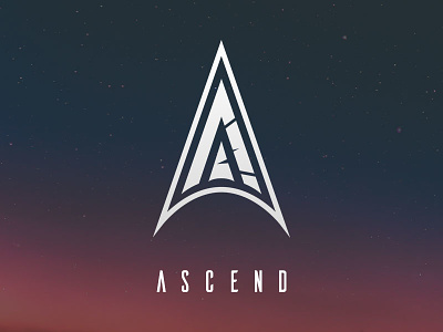 Ascend a logo ascend branding creative esports esports logo gaming gaming logo icon logo illustrator letter a logo logotype minimal photoshop space wordmark