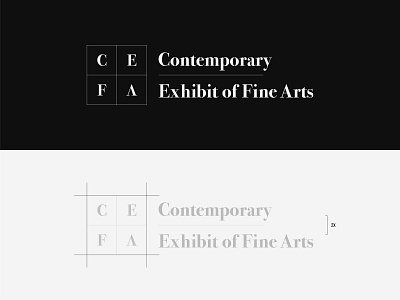 contemporary art gallery logo