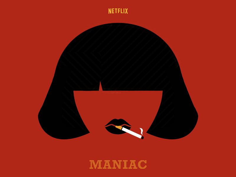 Dr. Azumi Fujita | Maniac Netflix art artwork azumi azumi fujita character ciggarette design dr azumi fujita fujita icon icon a day icon animation icon artwork illustration maniac neberdine netflix photoshop smoke tv