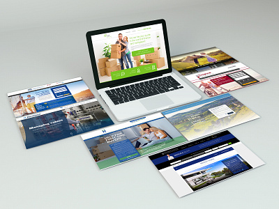 Websites digital design ui ui design website concept