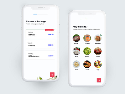 Food Subscriptions fitness app food app healthy package