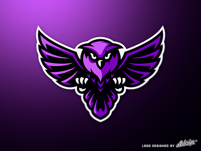 Owl Mascot Logo [FOR SALE] as design cybersport design esports esports logo illustrator logo logotype owl photoshop