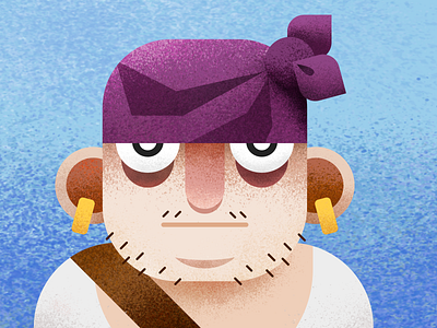 Pirate 02 affinity designer character chja draw illustration vector drawing