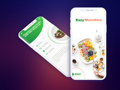 Cooking Mobile App Design artwork cooking design mobile mock up