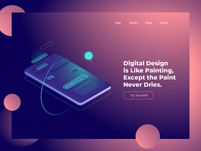 Gradient and Quote app app apps application app concept app design app mockup art book artwork branding design flat game design icon illustration mobile type ui ux vector web website