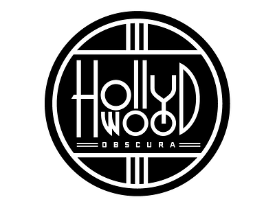 Hollywood Obscura Logo hollywood logo vector