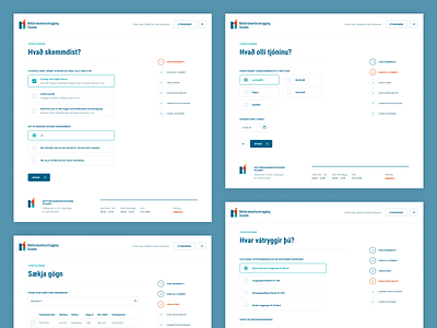 The Natural Catastrophe Insurance of Iceland clean form inputs insurance minimal process progress bar questionnaire report