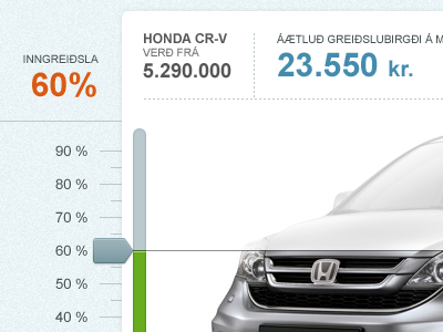 Loan Calculator calculator clean slider smooth