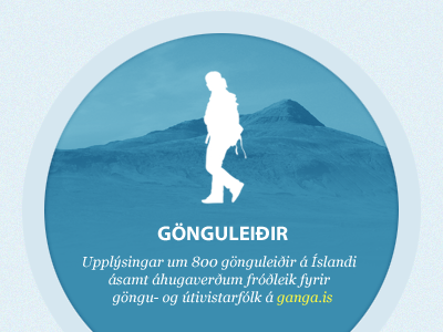 Gönguleiðir blue circle clean georgia myriad