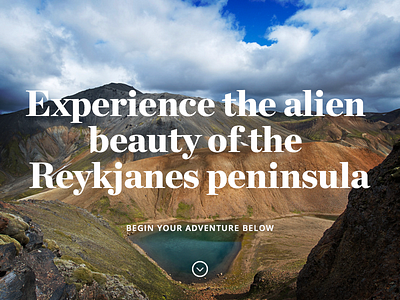 Reykjanes Peninsula adventure hero nature type