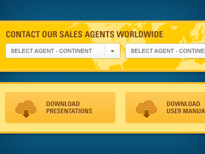 Sales Agent Banner banner clean select simple