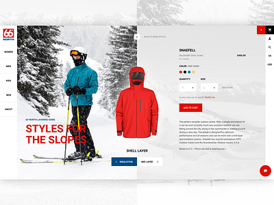 Styles for the slopes clean clothes iceland minimal price product product card simple wearables