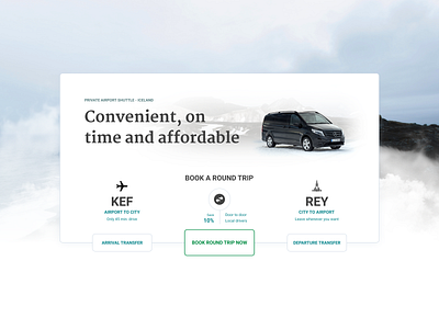 Private Airport Shuttle Widget airport booking iceland shuttle transfer trip widget