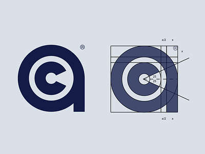 a+c monogram design logo vector logos ui illustration design graphicdesign brandidentity logodesign branding