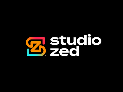 Studio Zed branding game studio gamer gaming icon lettering lettermark logo logo design logotype modern logo monogram logo play logo simple logo sports vector visual identity wordmark