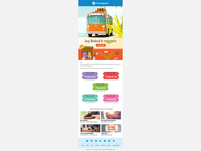 Emailer graphic design ui