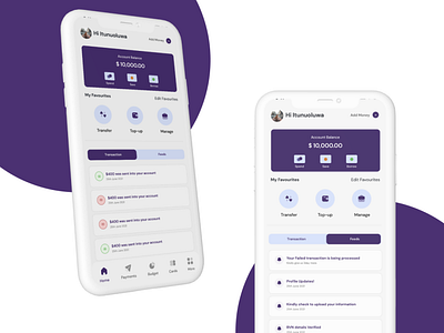 Kuda Bank Dashboard UI bank design finance free kuda mobile portfolio product product design ui uidesign uiux