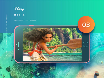 Video Slider UI: Moana