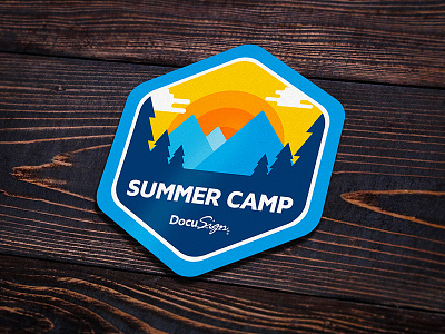 DocuSign Summer Camp Badge 2 badge camp docusign forest summer