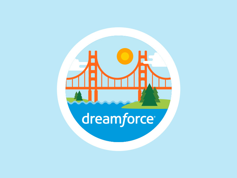 Docusign 'Dreamforce 17' Attendee Badge 17 dreamforce