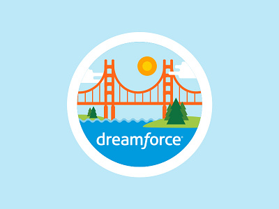 Docusign 'Dreamforce 17' Attendee Badge