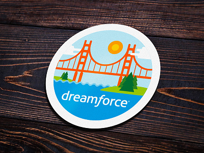 Docusign 'Dreamforce 17' Attendee Badge 2