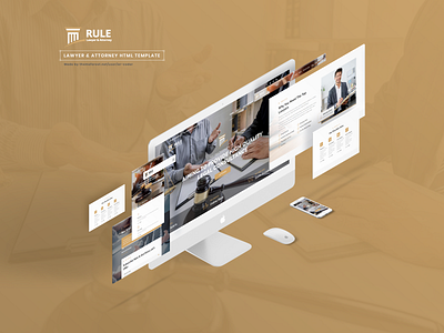 Rule - Lawyer & Attorney HTML Template