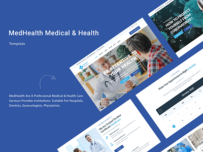 MedHealth - Medical & Health Template care clinic corporate dental dentist doctor fitness health health care hospital medical medicine pharmacy professional surgeon