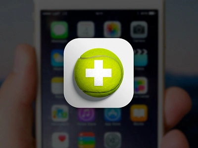 Marca Mais App app application icon mobile tennis tennis ball