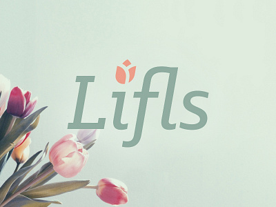 Lifls - flower shop arrangement branding bridal decorative feminine feminine design flower flower bouquet flower shop gardening logo plants
