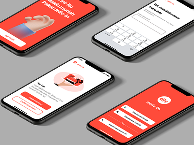 Food Delivery App Design adobexd app flat food delivery foodie graphic design ui ux