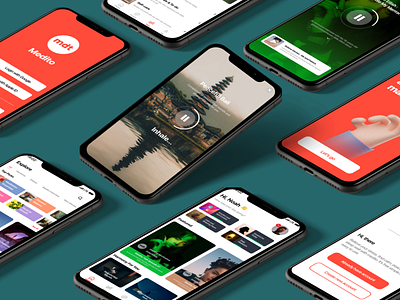 Medito - The Ultimate Meditation App Concept