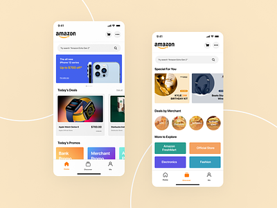 Amazon Redesign Concept adobexd amazon app design figma flat graphic design illustration online shopping redesign ui ux