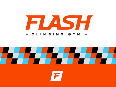 Flash Climbing Gym - Branding Concept brand identity brand identity design branding concept design graphic design logo logo concept logo design logotype logotype design typography visual identity
