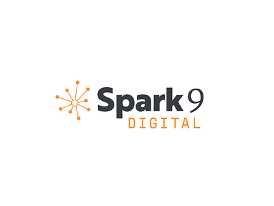 Spark9 Digital // Logo And Identity Design brand agency brand design brand identity branding branding agency branding design business card design businesscard design graphic design icon logo logo design logo icon