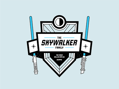 Skywalker Family Crest // Weekly Warmup