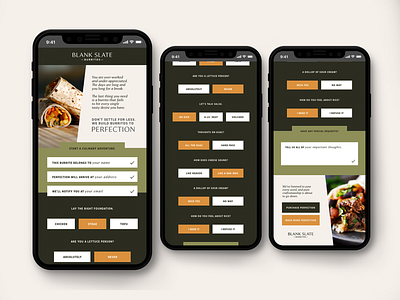 Blank Slate Burrito // UX Design app design graphic design icon layout layoutdesign ui ux vector web